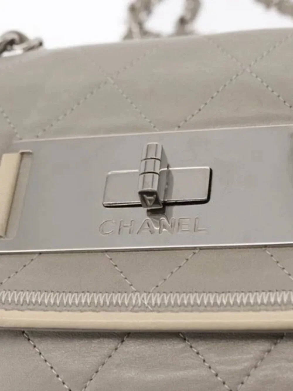 CHANEL brand	chanel color	gray